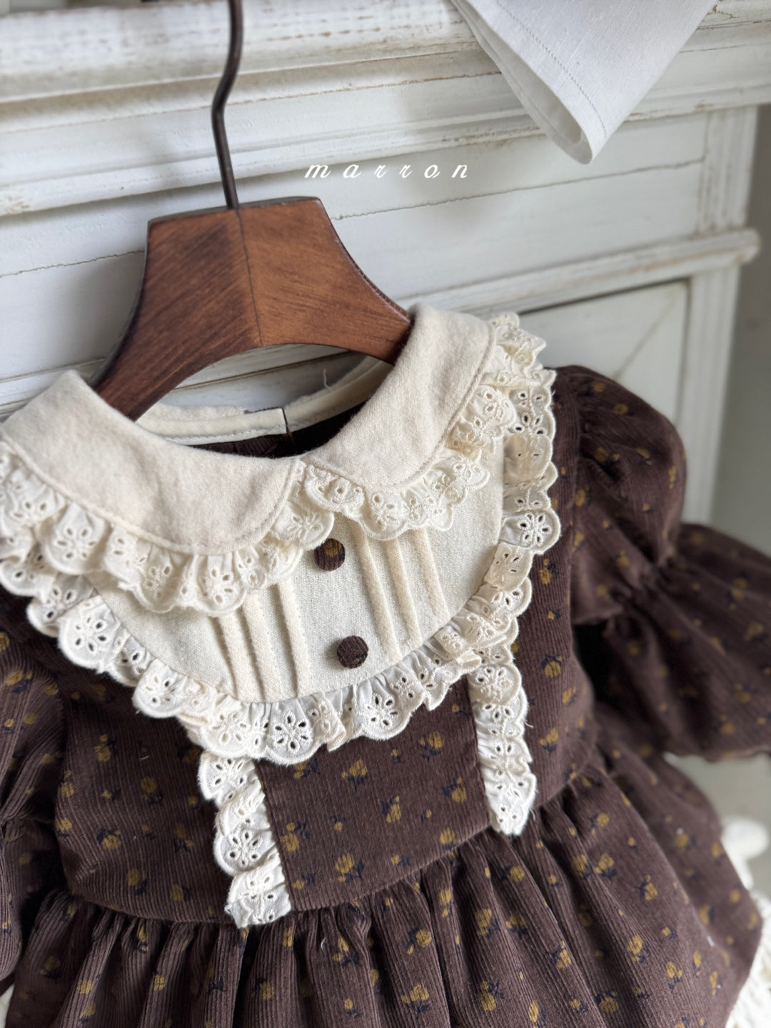 韓國童裝 25秋冬 | MA25404 ROSE BABY SUIT