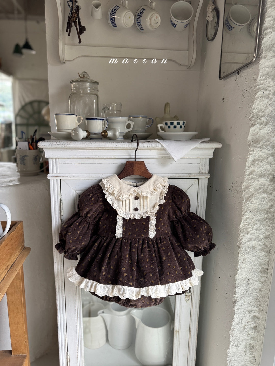 韓國童裝 25秋冬 | MA25404 ROSE BABY SUIT