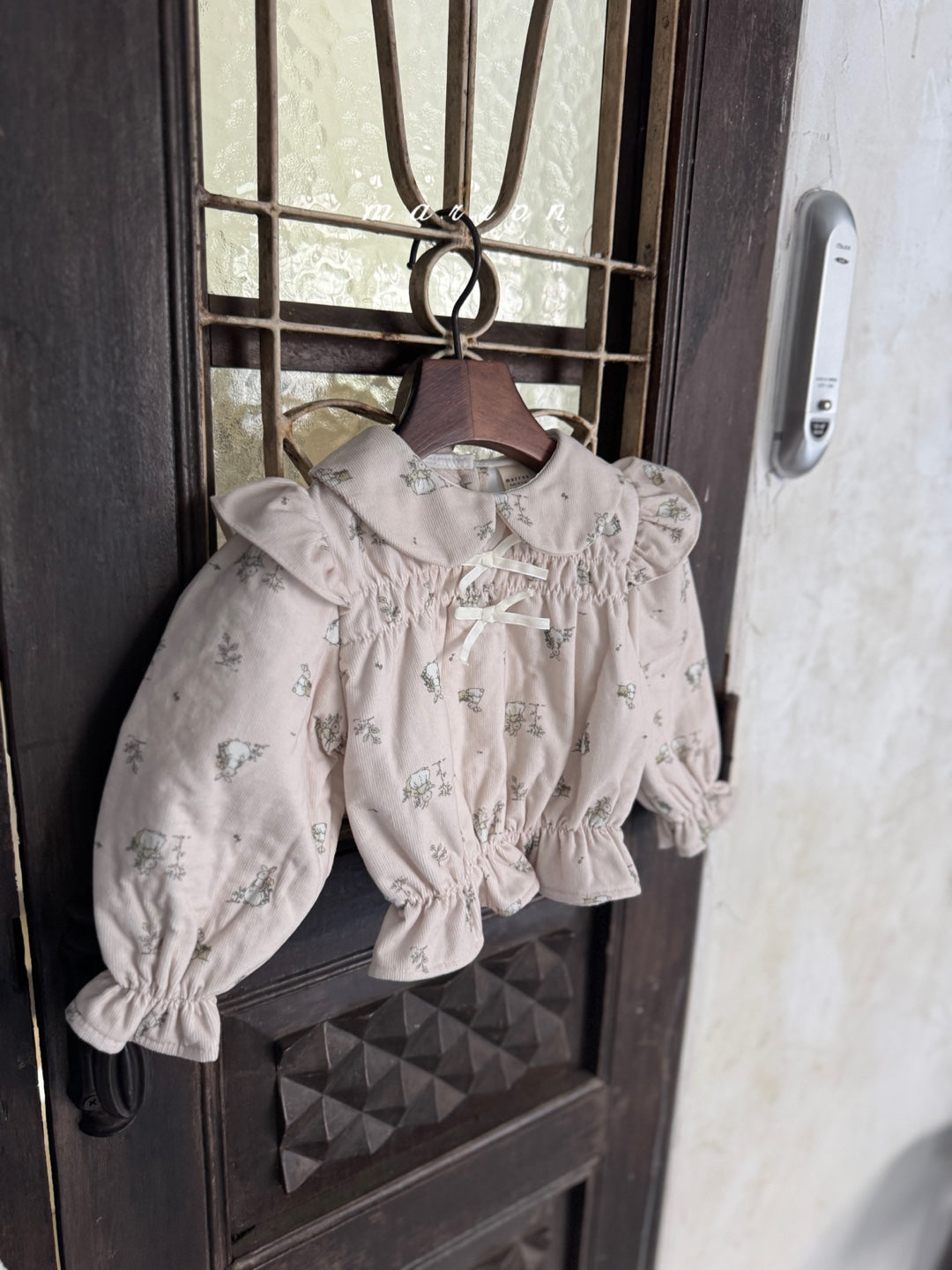 韓國童裝 25秋冬 | MA25442 RABBIT BLOUSE (BABY & KIDS)  (Cotton Bonded)