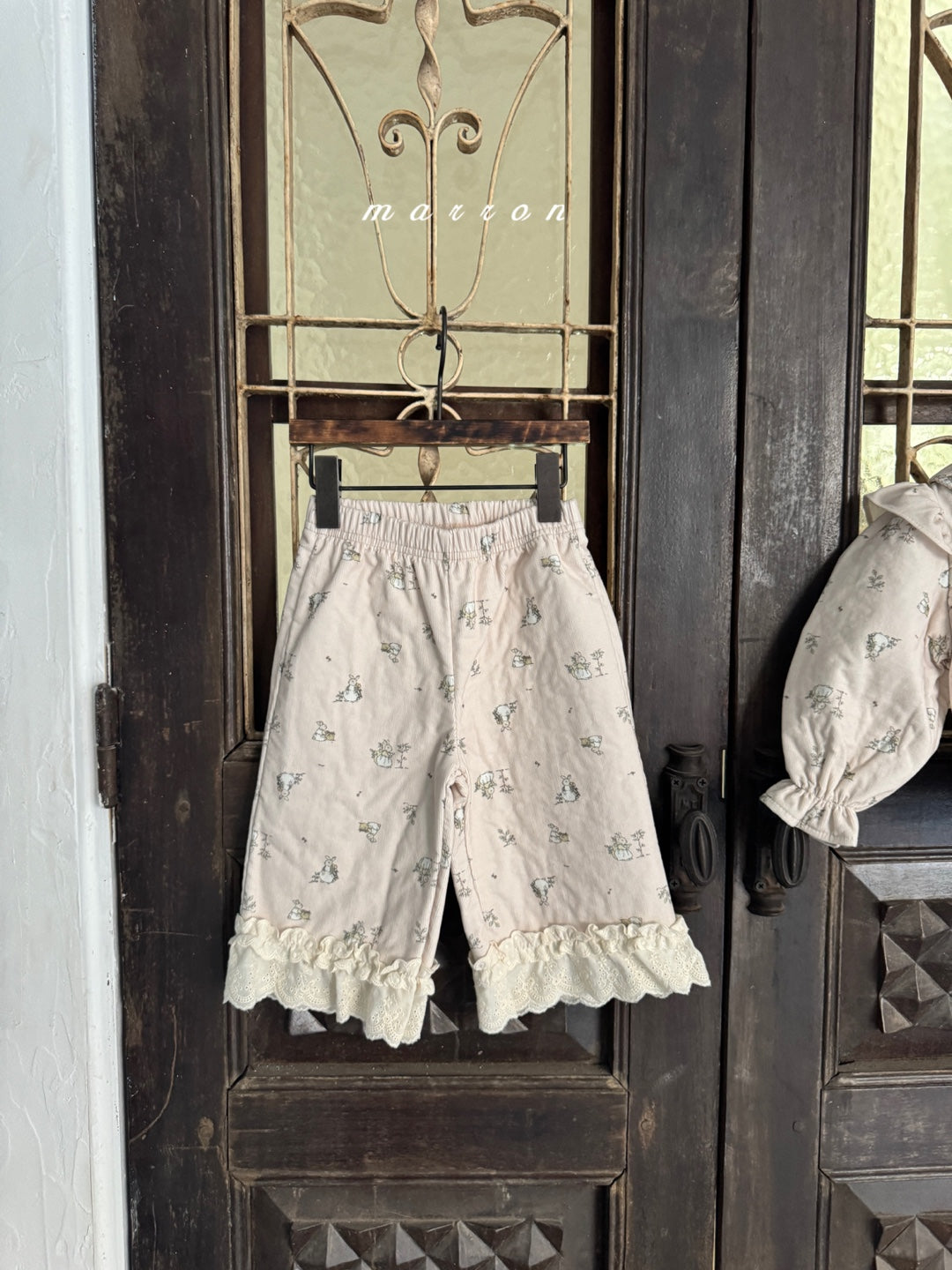 韓國童裝 25秋冬 | MA25443 RABBIT PANTS  (BABY & KIDS)  (Cotton Bonded)