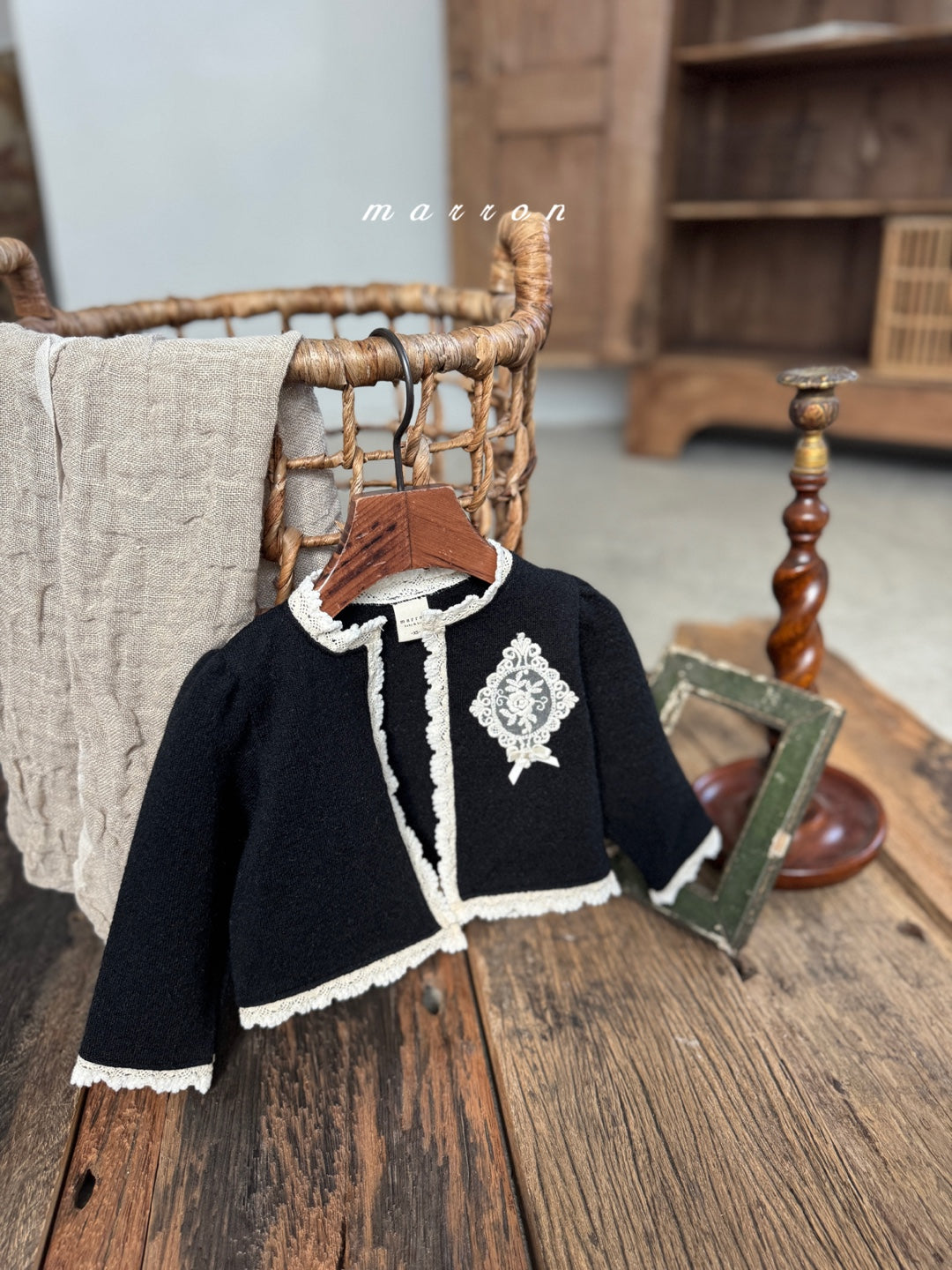 韓國童裝 25秋冬 | MA25437 CASTLE CARDIGAN  + SKIRT SET  (BABY & KIDS)