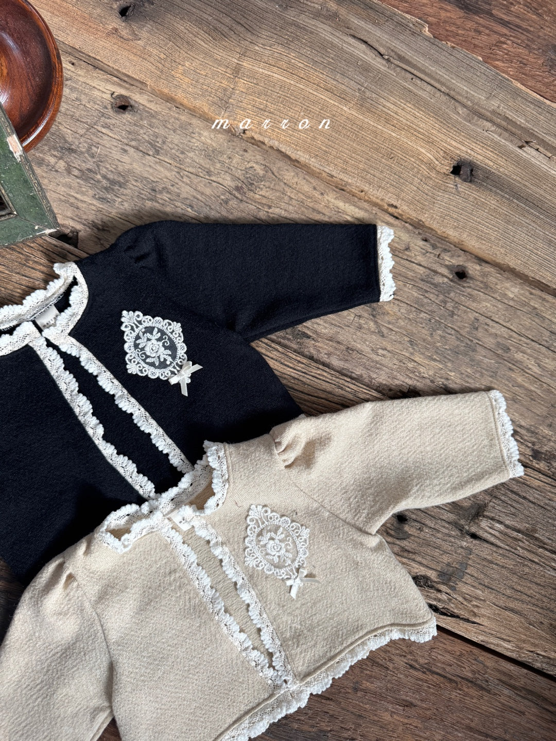 韓國童裝 25秋冬 | MA25437 CASTLE CARDIGAN  + SKIRT SET  (BABY & KIDS)