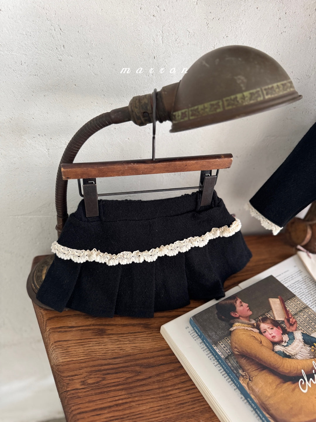 韓國童裝 25秋冬 | MA25437 CASTLE CARDIGAN  + SKIRT SET  (BABY & KIDS)