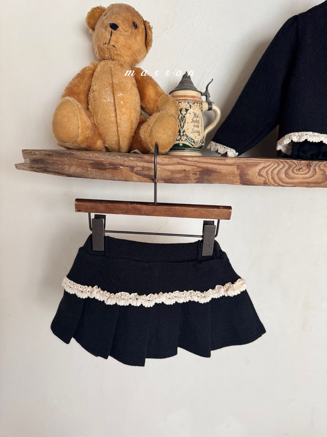 韓國童裝 25秋冬 | MA25437 CASTLE CARDIGAN  + SKIRT SET  (BABY & KIDS)