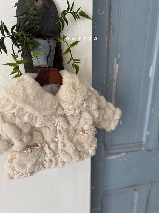 韓國童裝 25秋冬 | MA25422 HEART FUT JACKET (BABY & KIDS)