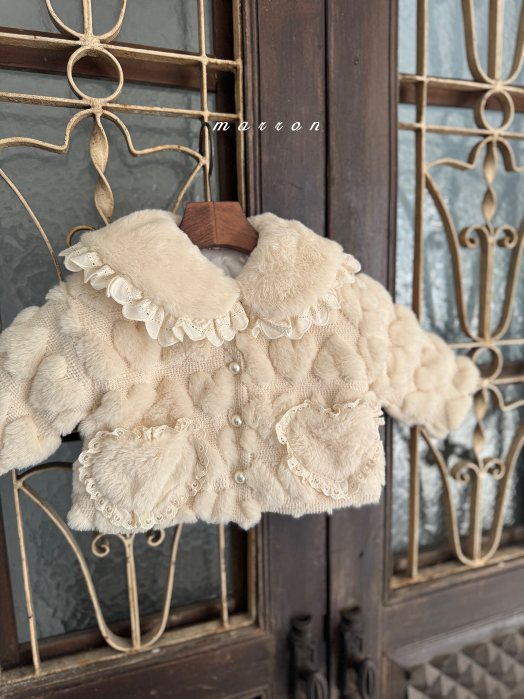 韓國童裝 25秋冬 | MA25422 HEART FUT JACKET (BABY & KIDS)