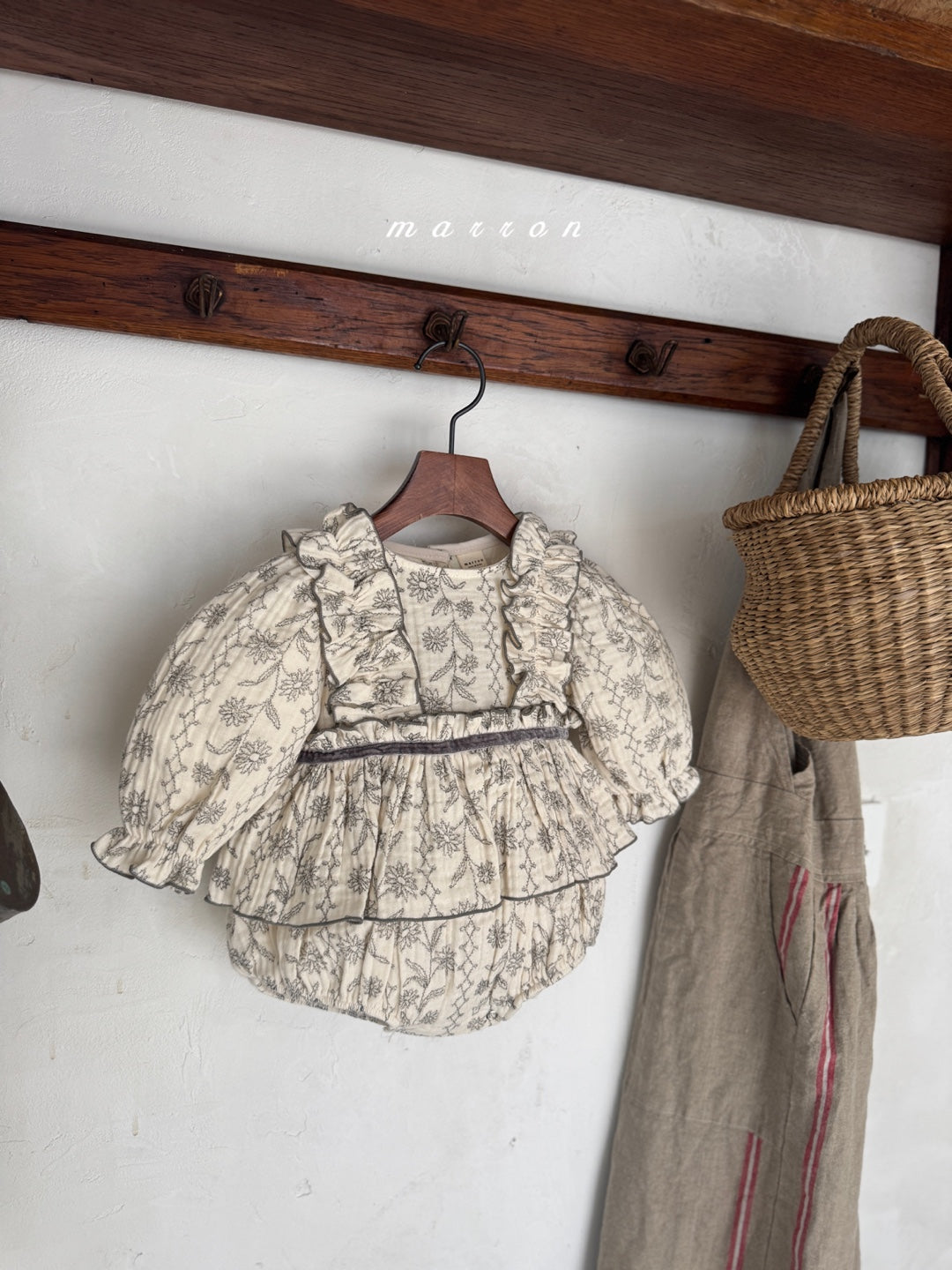 韓國童裝 25秋冬 | MA25410 POST BABY SUIT