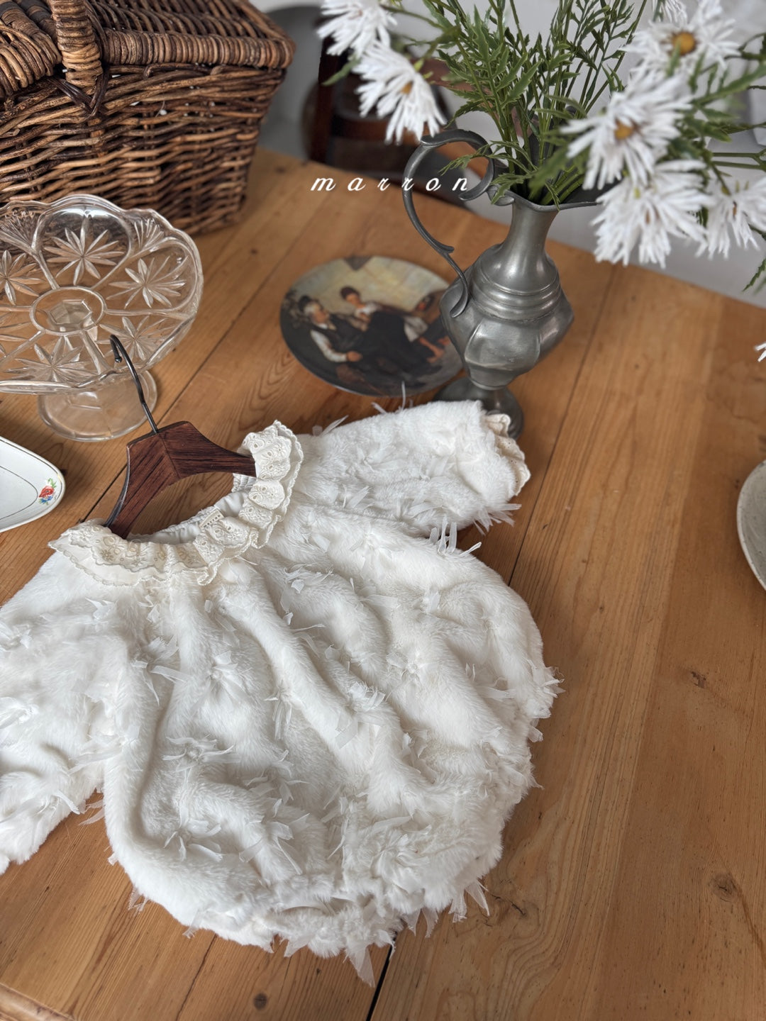 韓國童裝 25秋冬 | MA25409 LUNA FUR BABY SUIT