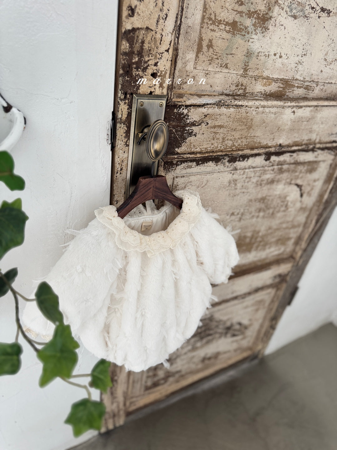 韓國童裝 25秋冬 | MA25409 LUNA FUR BABY SUIT