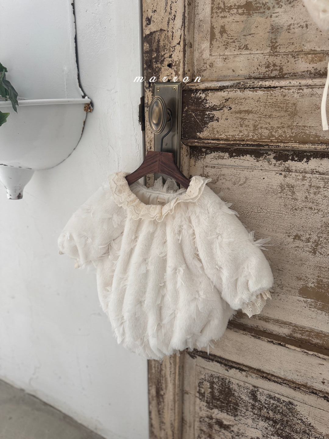 韓國童裝 25秋冬 | MA25409 LUNA FUR BABY SUIT