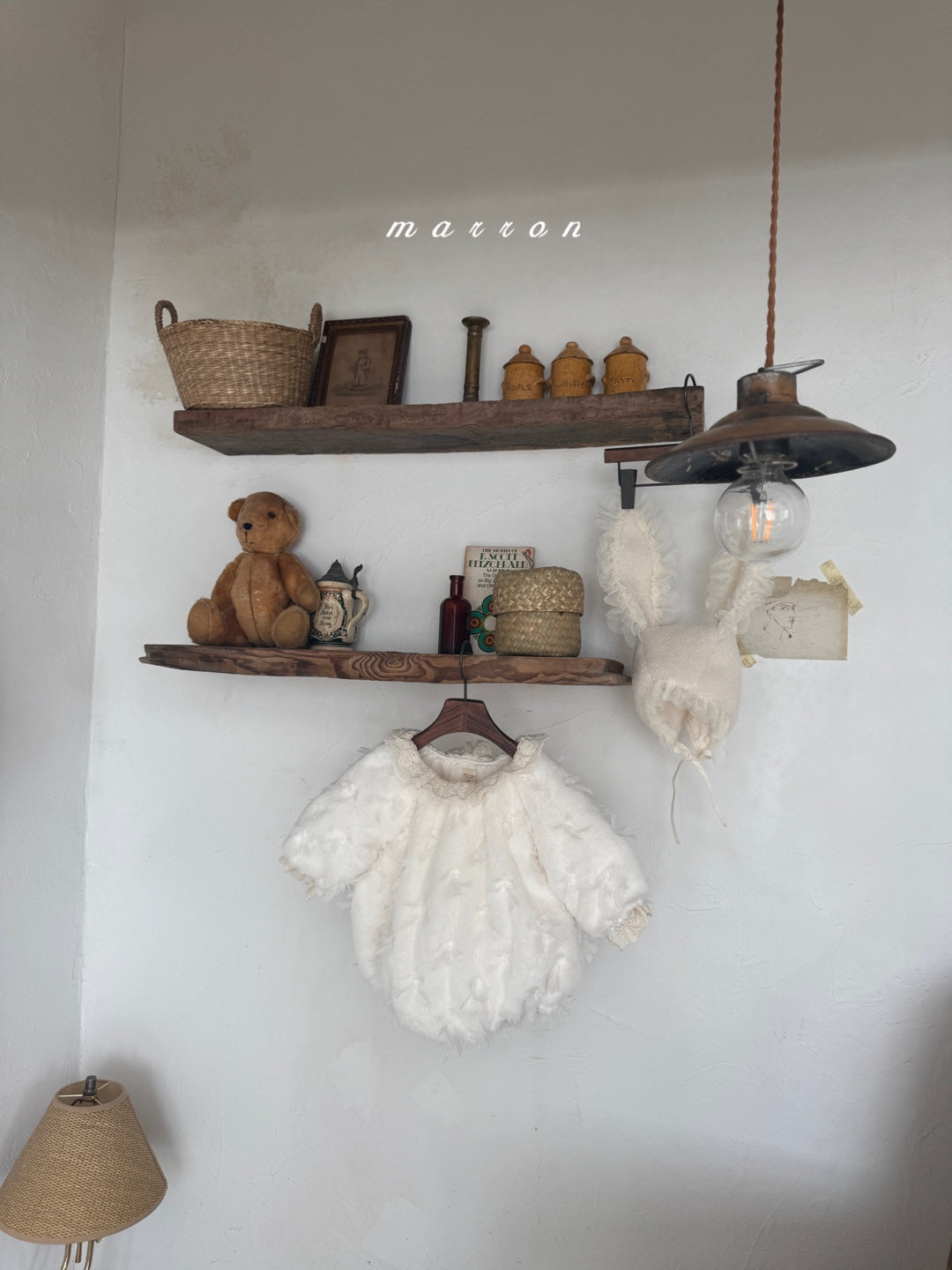 韓國童裝 25秋冬 | MA25409 LUNA FUR BABY SUIT