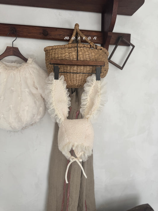 韓國童裝 25秋冬 | MA25418 RABBIT BONNET
