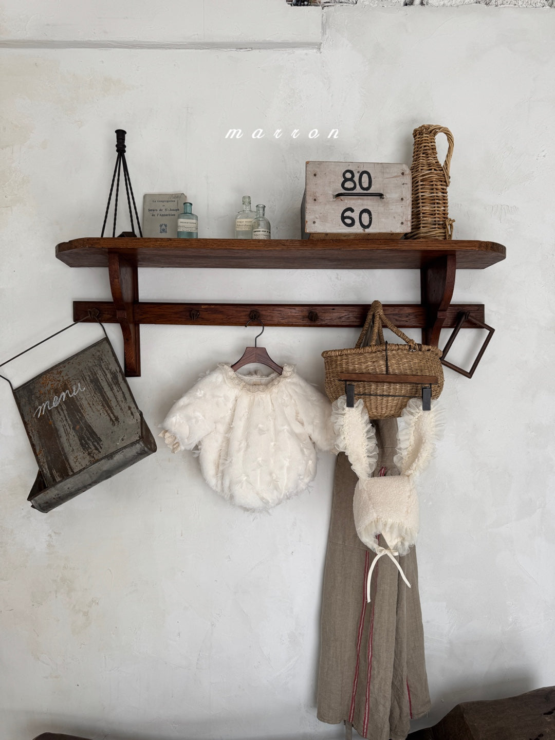 韓國童裝 25秋冬 | MA25409 LUNA FUR BABY SUIT