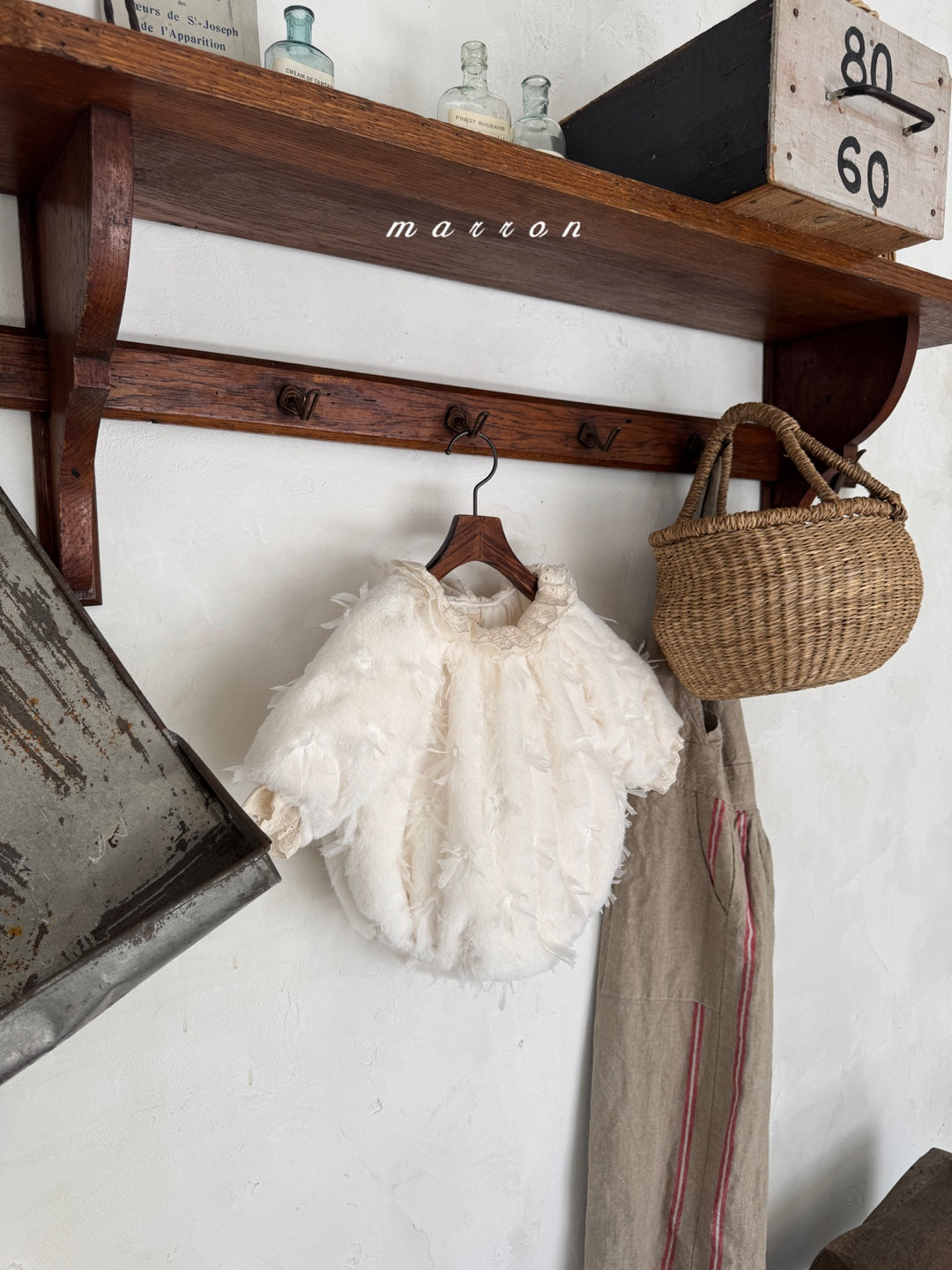 韓國童裝 25秋冬 | MA25409 LUNA FUR BABY SUIT