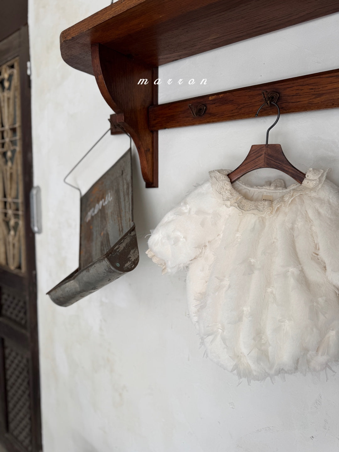 韓國童裝 25秋冬 | MA25409 LUNA FUR BABY SUIT