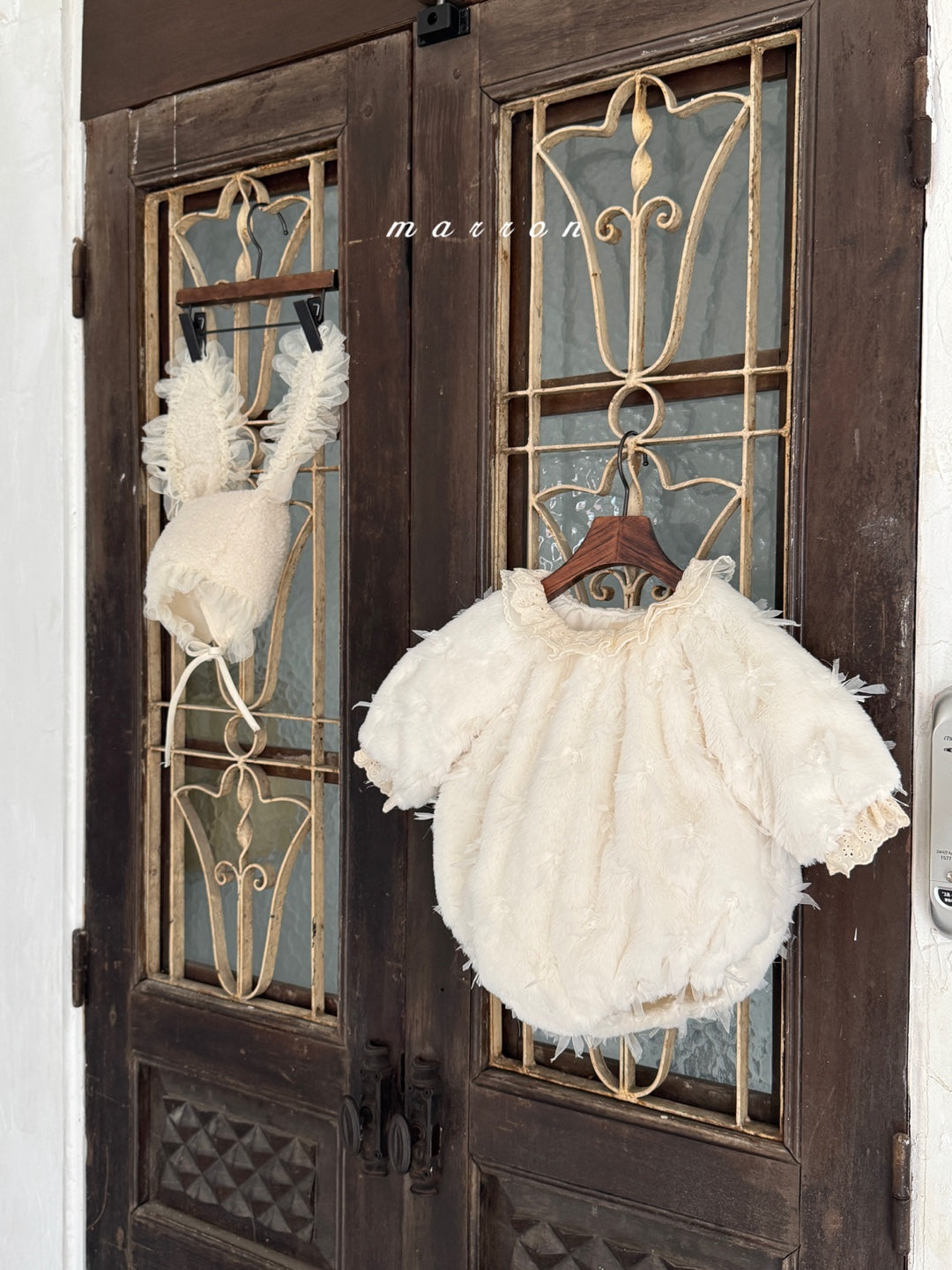 韓國童裝 25秋冬 | MA25409 LUNA FUR BABY SUIT