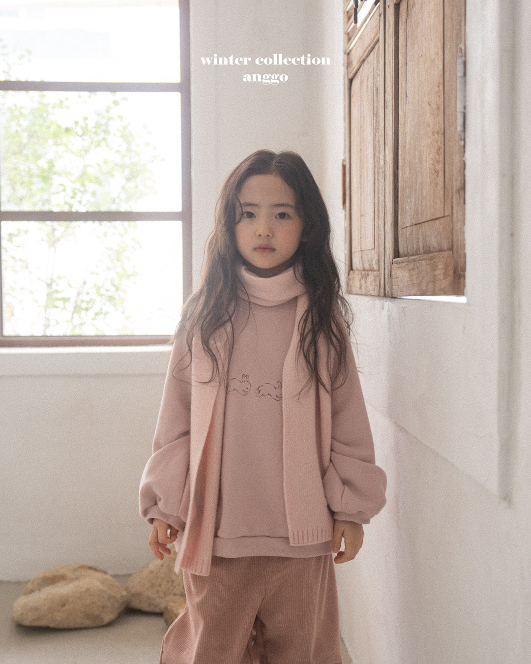 \限時預購/ 韓國童裝  AG25234 Bunny Sweatshirt