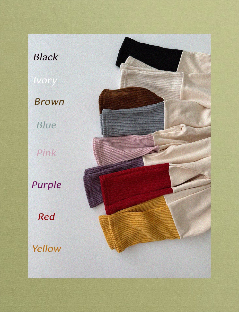 韓國童裝 26秋| AO47 Everyday Leggings 褲子 (70-110)