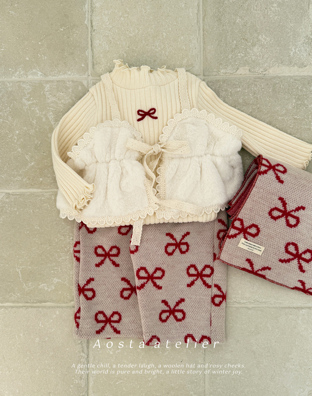 韓國童裝 25秋冬 | AO25405 [Camellia T]