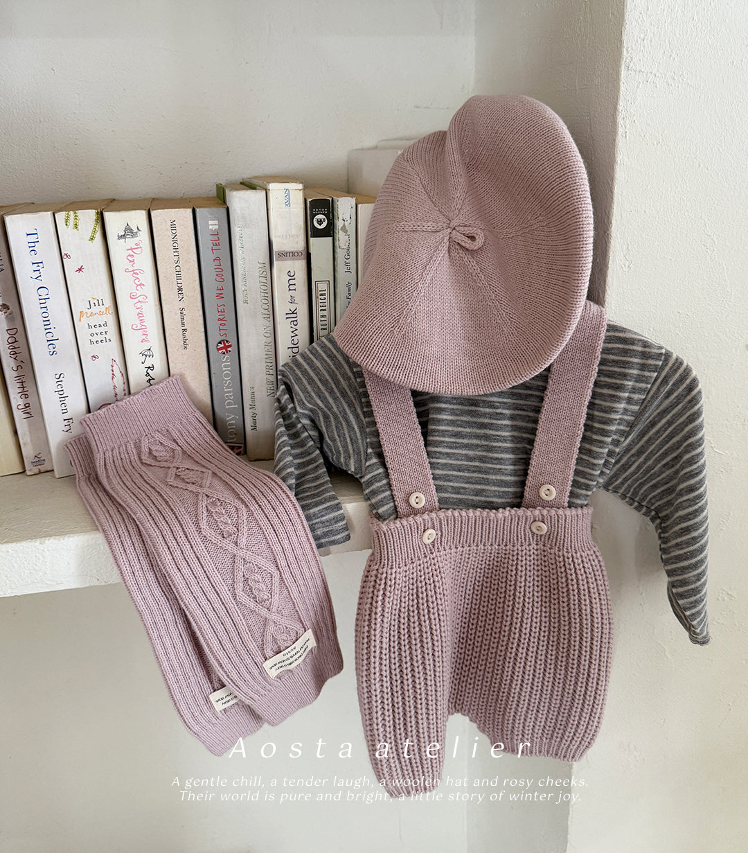 韓國童裝 25秋冬 | AO25415 Knit Warmer