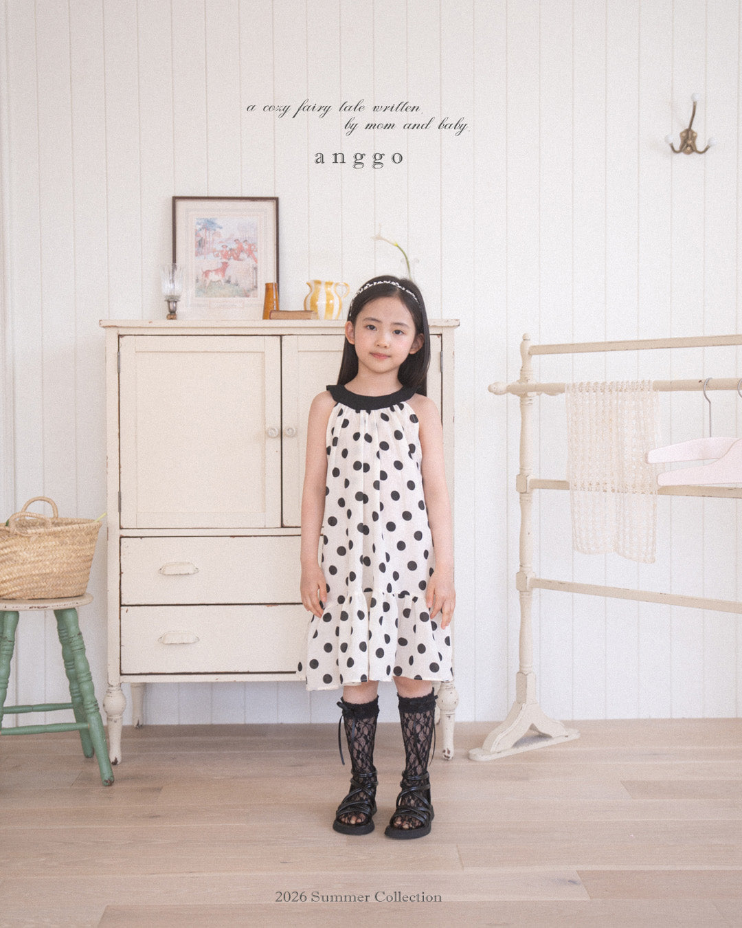 韓國童裝 26夏| AG27 Macaron Dress (80-120cm)