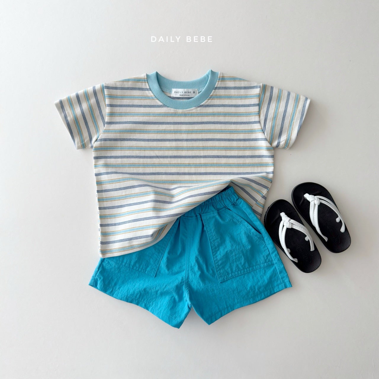 韓國童裝 26夏| DD19 Day Stripe Tee (75-140cm)
