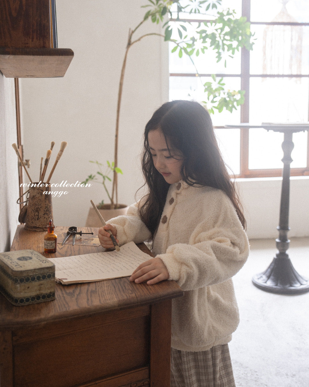 \限時預購/ 韓國童裝  AG25230 Whipped Cream T-shirt