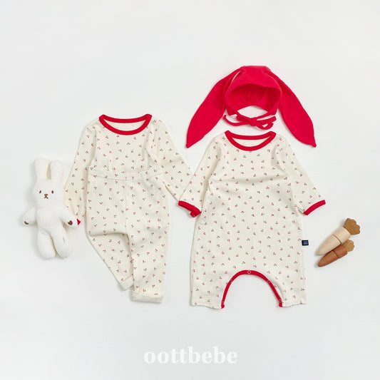韓國童裝 | OT25336 Blossom Baby Suit