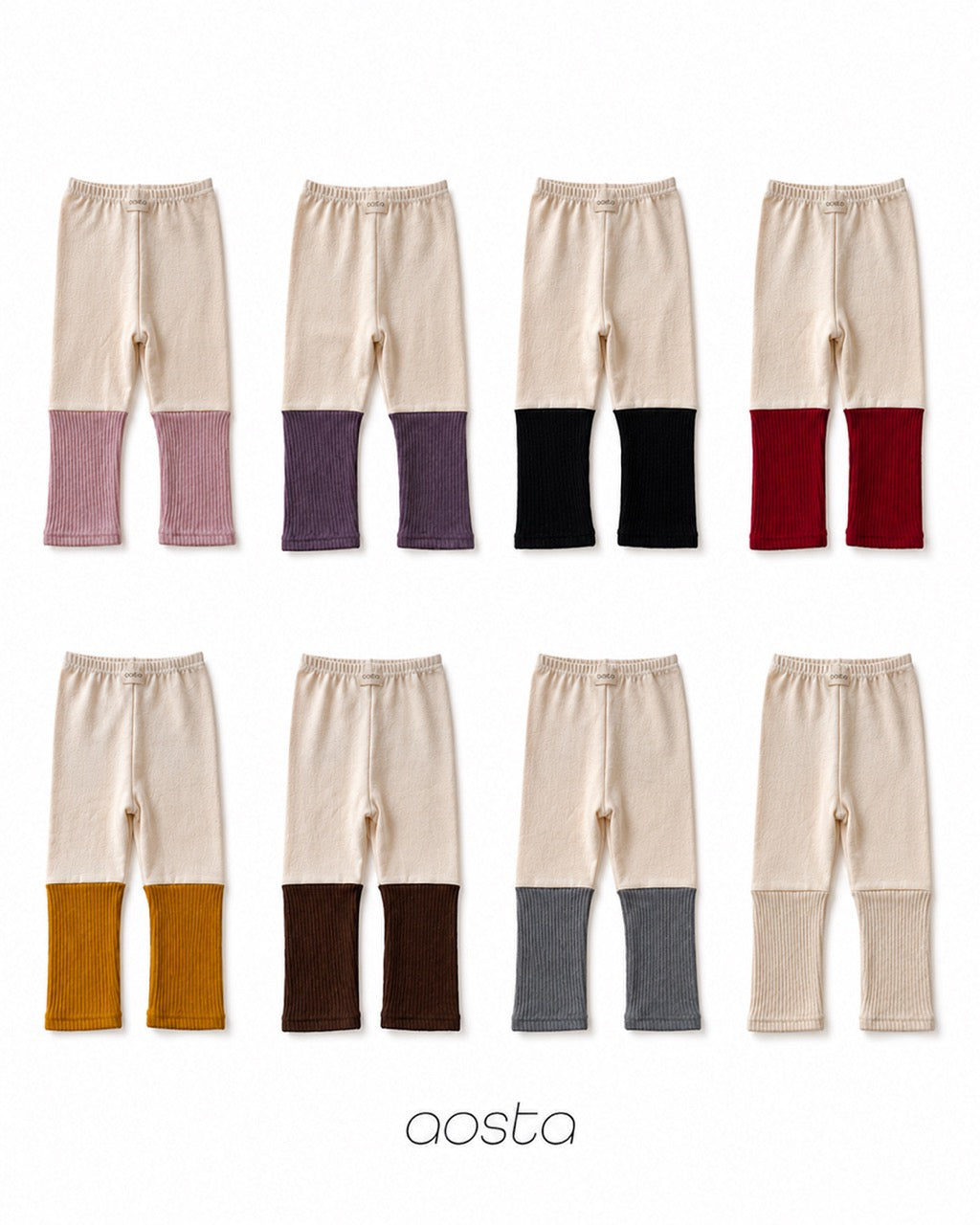 韓國童裝 26秋| AO47 Everyday Leggings 褲子 (70-110)