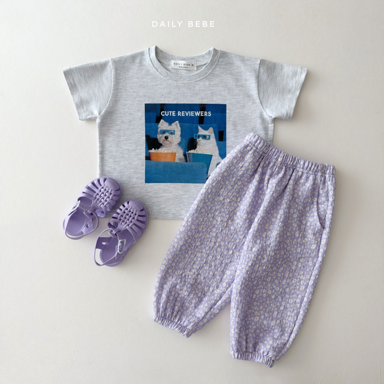 韓國童裝 26夏| DD24 Little Friends Tee (75-140cm)