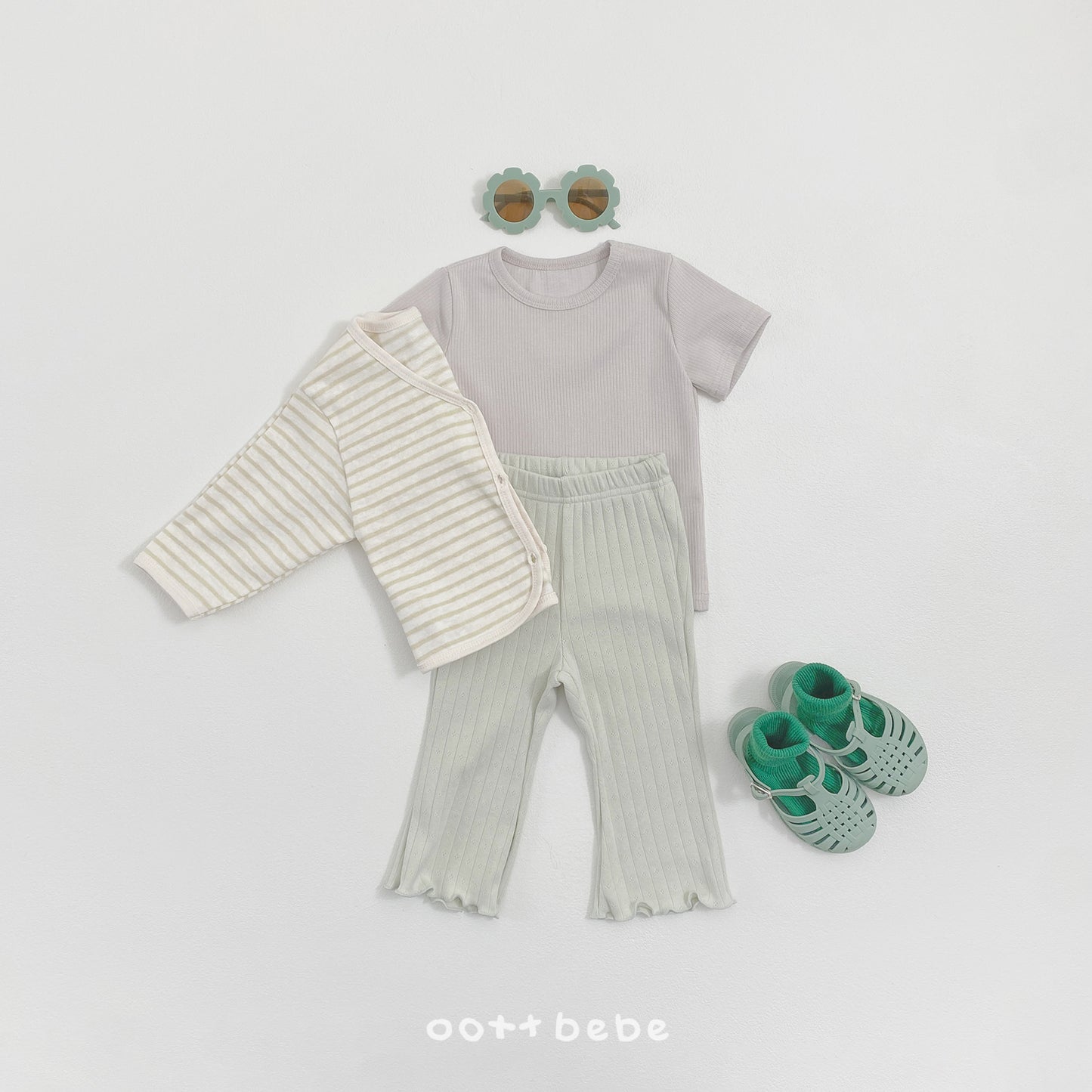 韓國童裝 26SS | OT04 Summer Yoga Bootcut Pants (75-120cm)