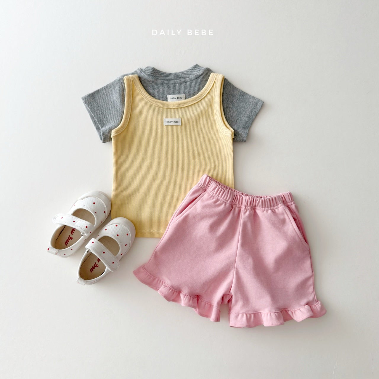 韓國童裝 26夏| DD16 Daily Short Sleeve Tee (75-140cm)