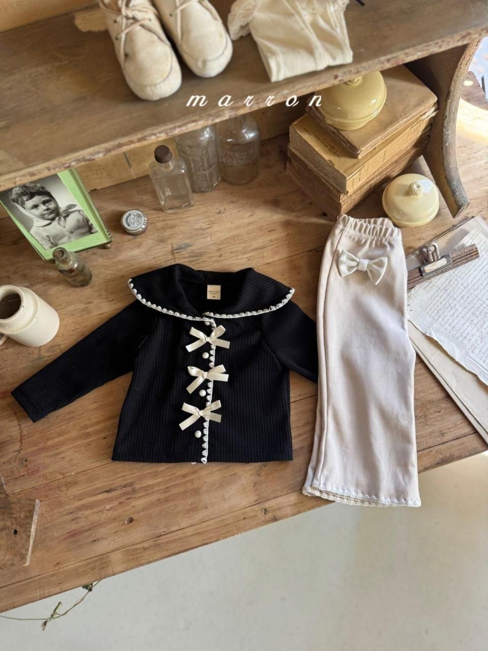 韓國童裝 26春  | MA Fafa's pick - Ribbon Set (3-set)