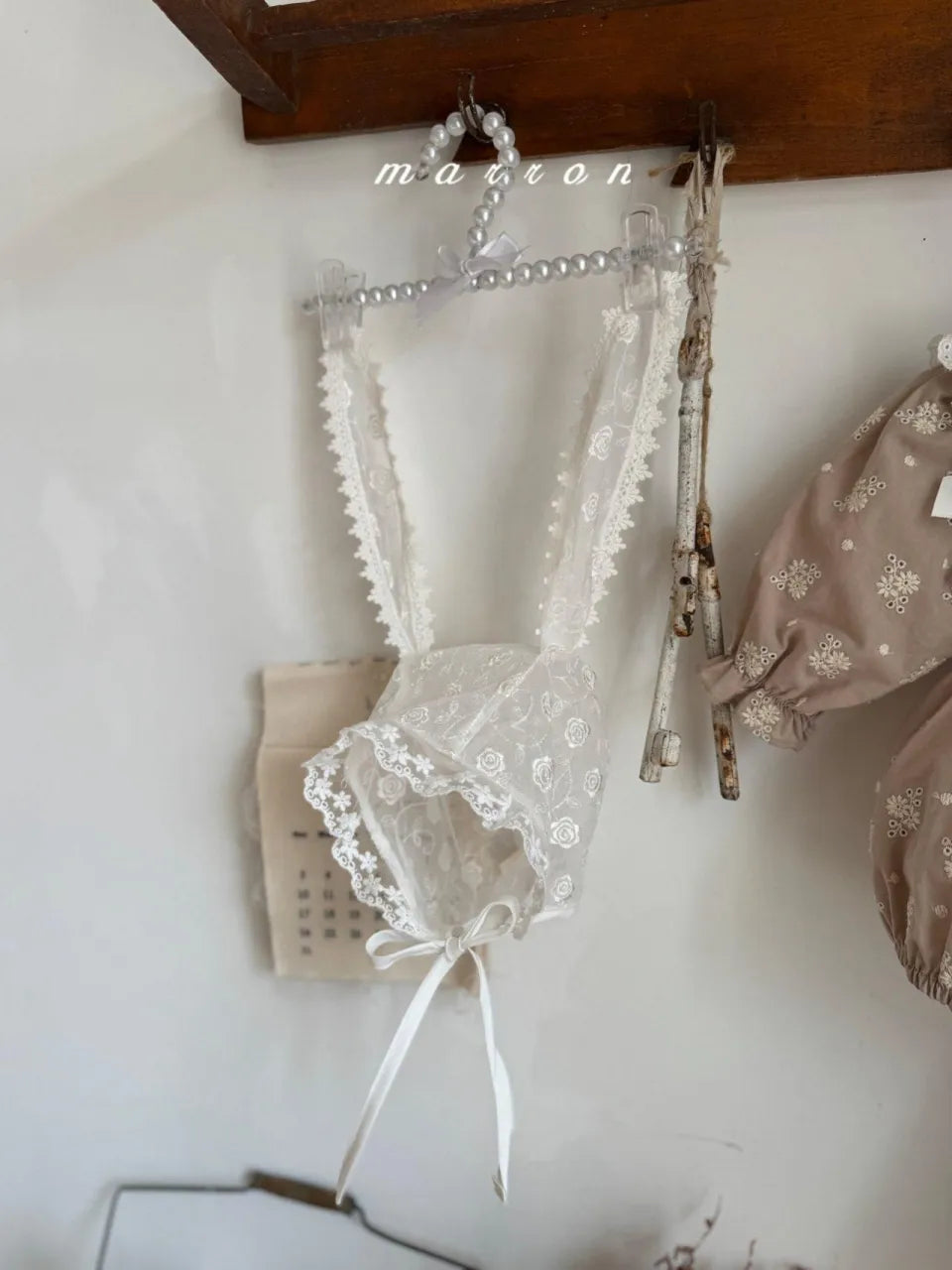 韓國童裝 26春  | MA26141 Rabbit Bonnet