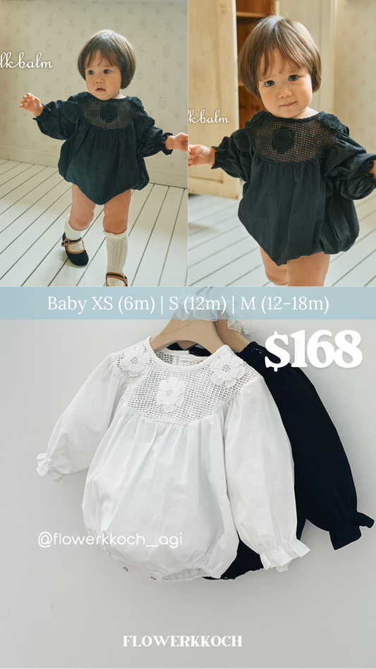 (花花谷團購限定 17/9或之前) 韓國童裝 25秋 | MK25319 Baby Suit