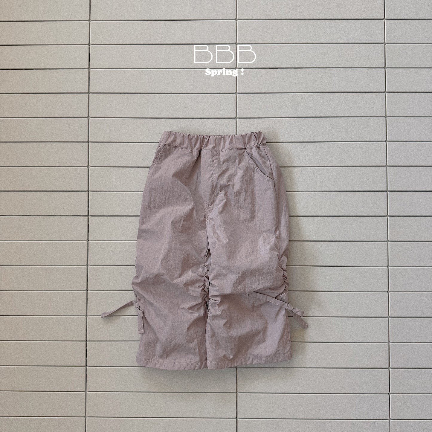 韓國童裝 26春 | BB38 Bebe Stripe Jogger Pants (70-110cm)