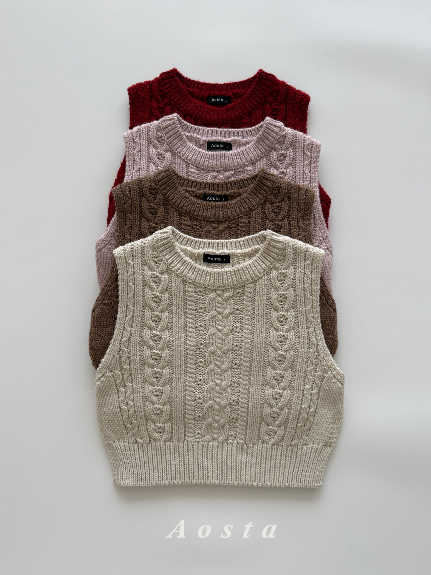 韓國童裝 25秋冬 | AO25412 Knit Vest
