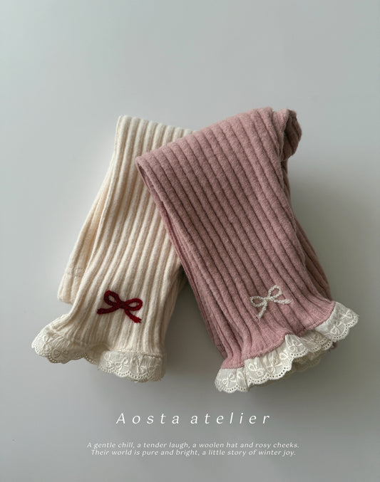 韓國童裝 25秋冬 | AO25403 [Camellia Leggings]