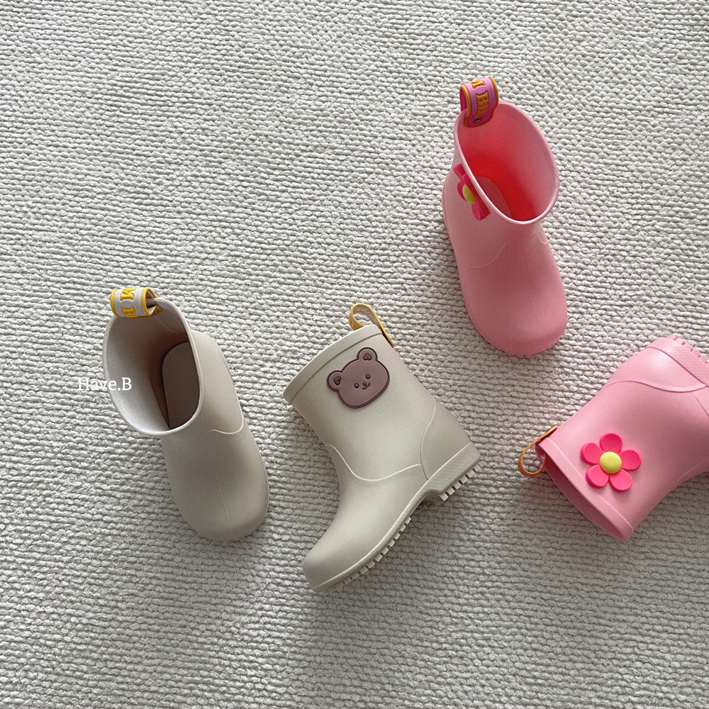 ❗韓國製造(made in Korea)❗ Teddy Bear & Daisy Rain Boots 團購🌈