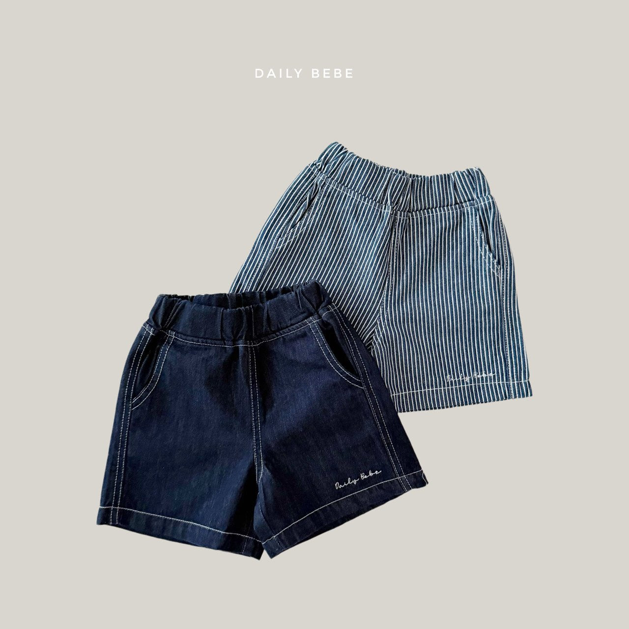 韓國童裝 26夏| DD35 Daily Denim Shorts (75-140cm)