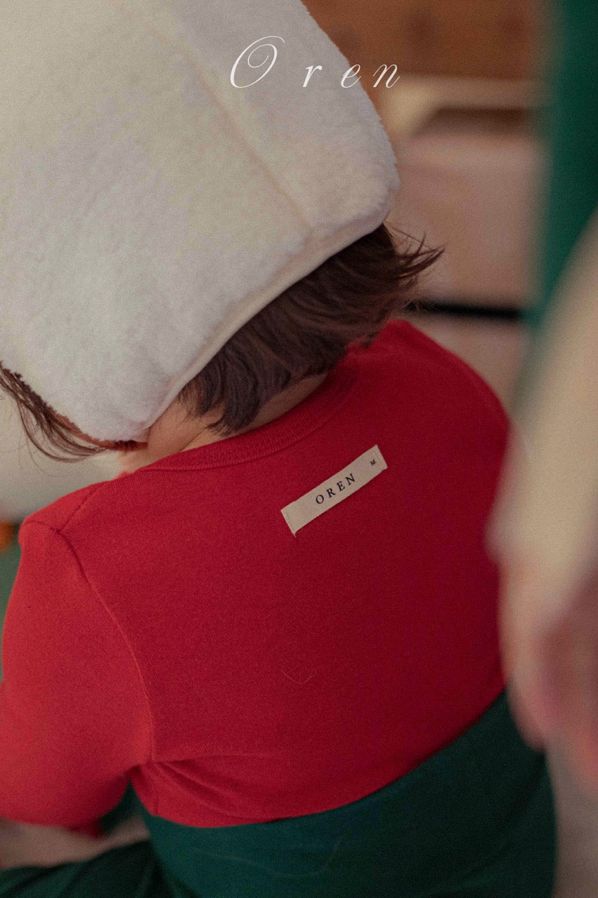 韓國童裝 25秋冬 | OR25508 聖誕款 Christmas Pajamas