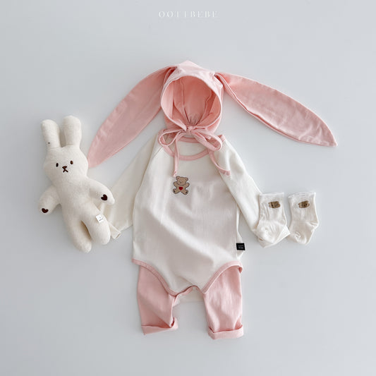 韓國童裝 | OT25101 Baby Bunny Bonnet