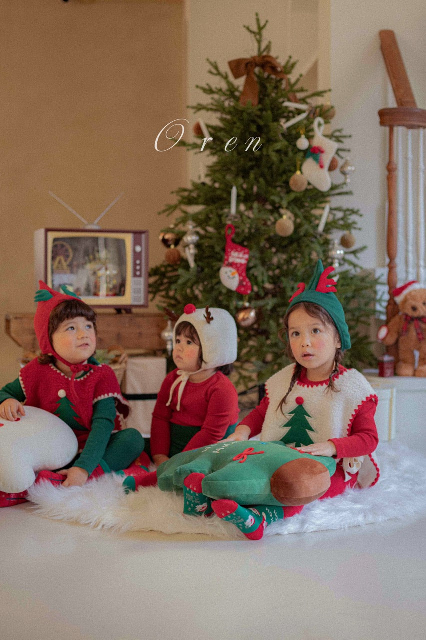 韓國童裝 25秋冬 | OR25508 聖誕款 Christmas Pajamas