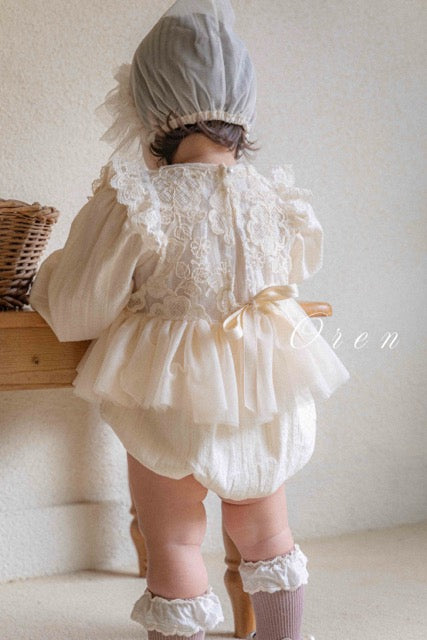 韓國童裝 25秋 | OR25306 Lace Vest