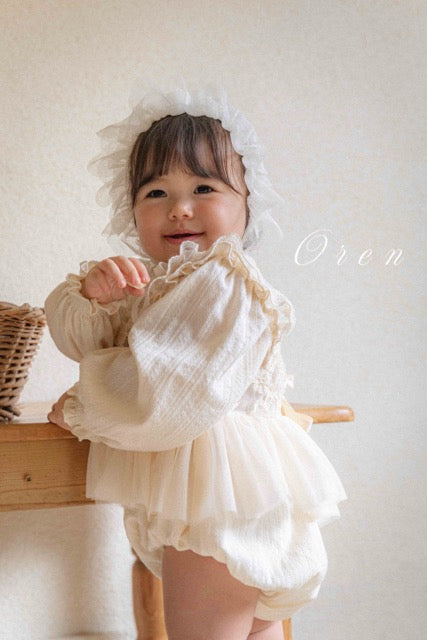 韓國童裝 25秋 | OR25306 Lace Vest