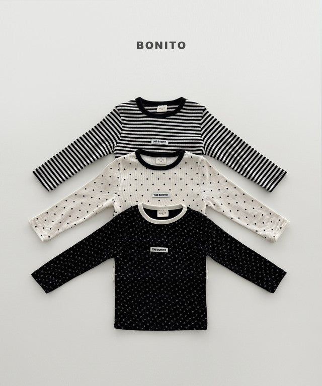 韓國童裝 26秋| BT53 Series Ribbed Tee 上衣 (80-140)