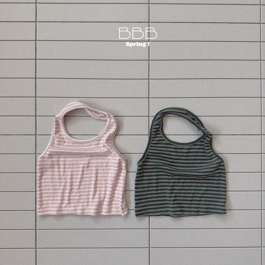 韓國童裝 26春 | BB20 Bebe Stripe Sleeveless (70-110cm)