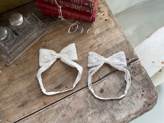 韓國童裝 25秋 | OR25307 Ribbon Hairband