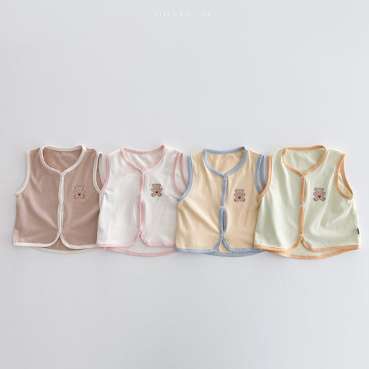 韓國童裝 | OT25105 OT Baby Vest (2-12m)