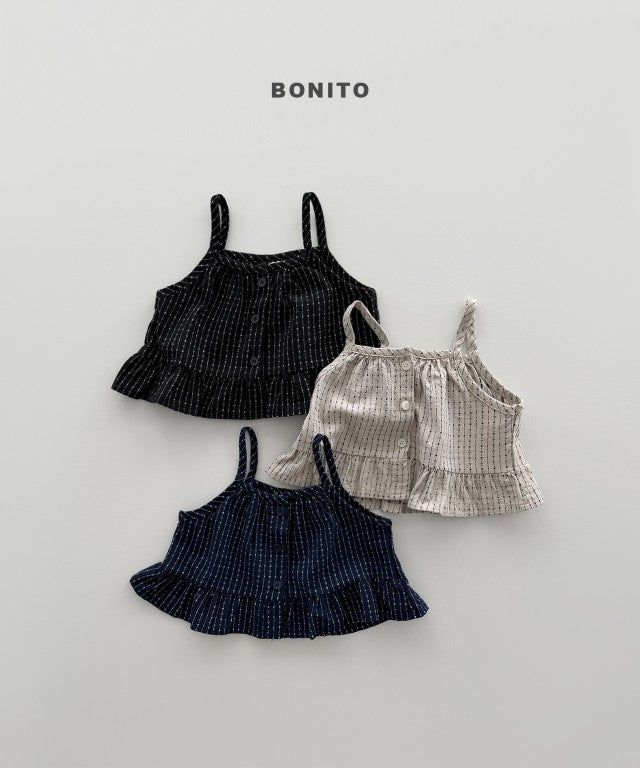 韓國童裝 26秋| BT54 Bustier Cami Top 吊帶背心 (80-140)